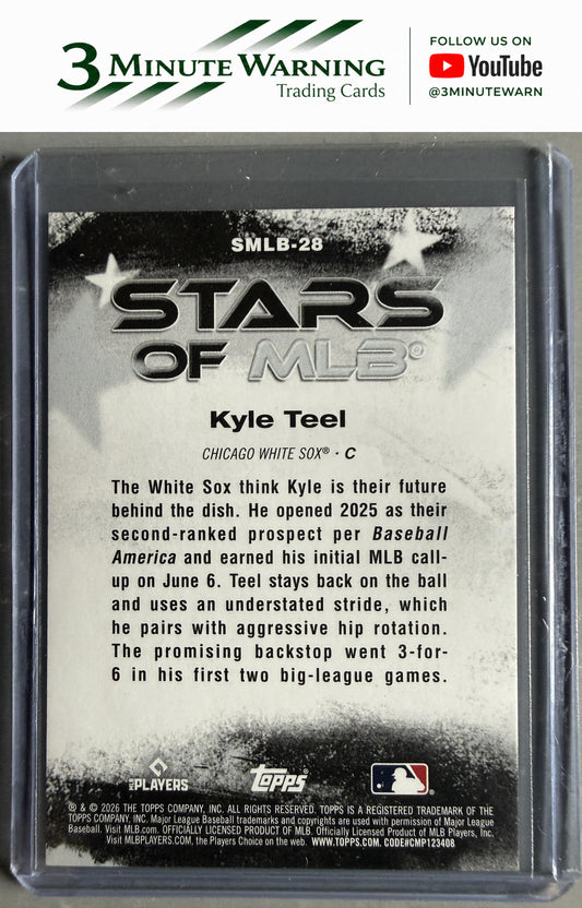 2026 Topps #SMLB-28 Kyle Teel Stars of MLB