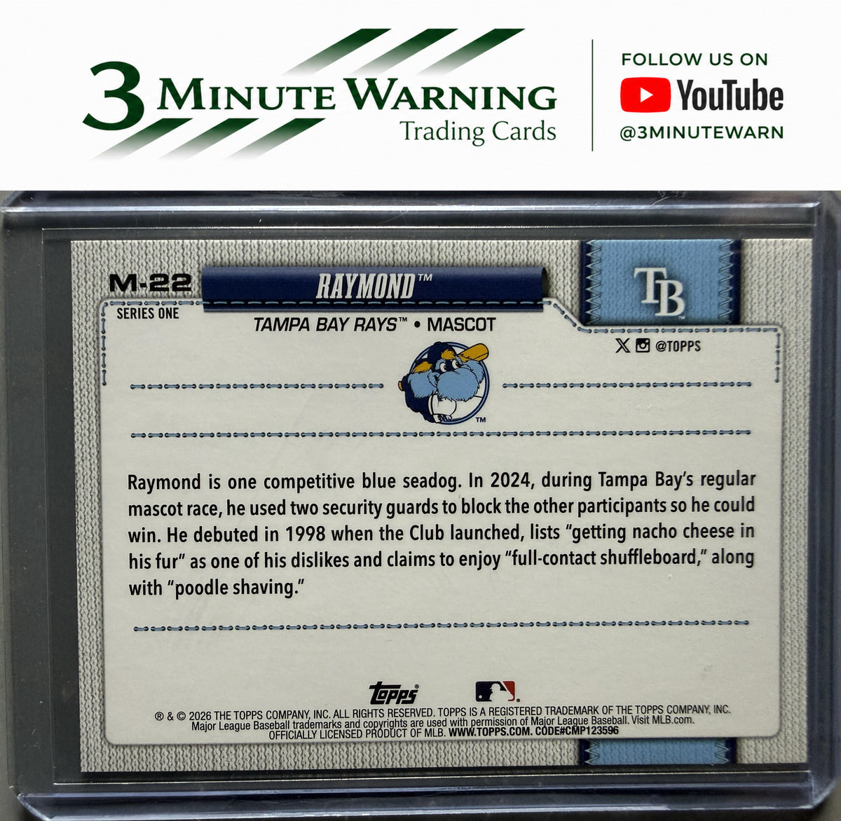 2026 Topps #M-22 Raymond Mascots