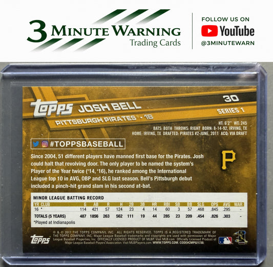 2017 Topps #30 Josh Bell