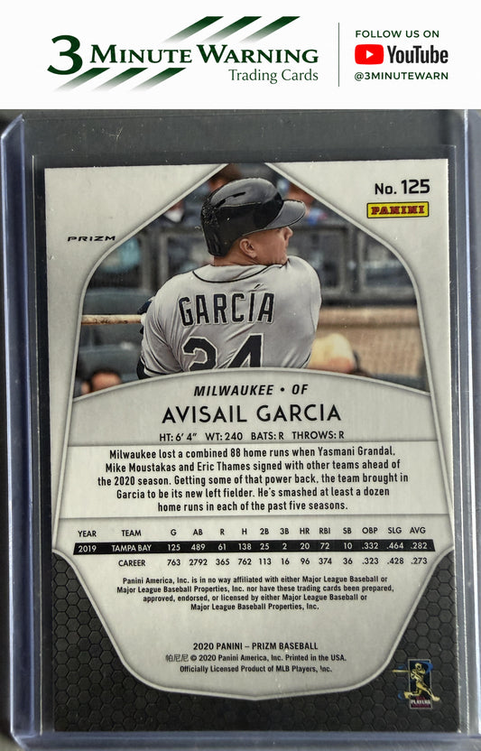 2020 Panini Prizm #125 Avisail Garcia Red, White and Blue Prizm