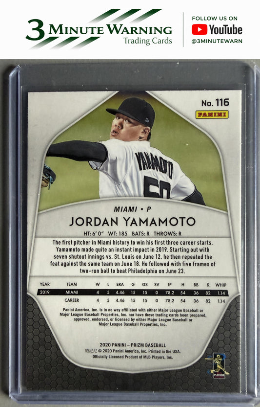 2020 Panini Prizm #116 Jordan Yamamoto