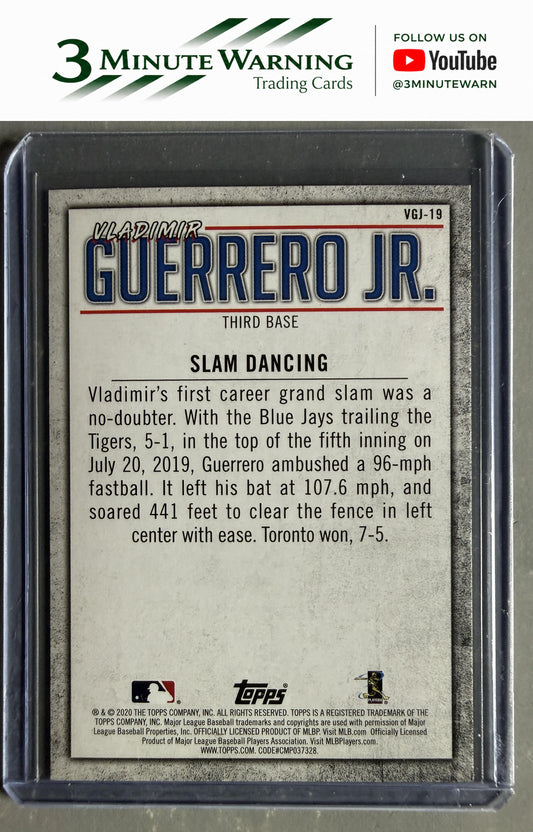 2020 Topps #VGJ-19 Vladimir Guerrero Jr. Player Highlights Vladimir Guerrero Jr.