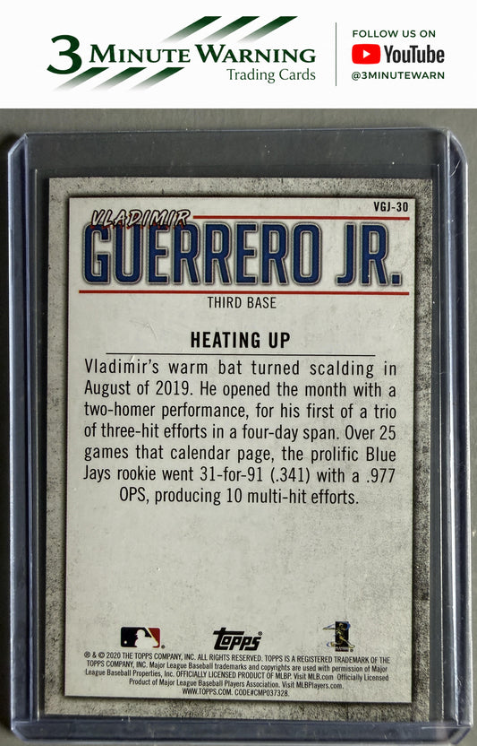 2020 Topps #VGJ-30 Vladimir Guerrero Jr. Player Highlights Vladimir Guerrero Jr.