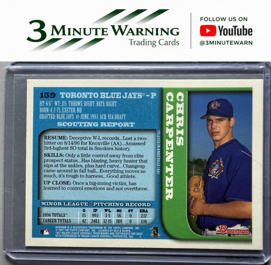 1997 Bowman #159 Chris Carpenter