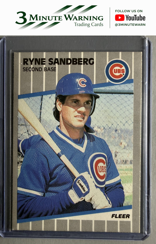 1989 Fleer #437 Ryne Sandberg