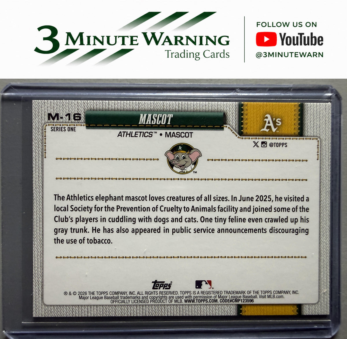2026 Topps #M-16 Stomper Mascots