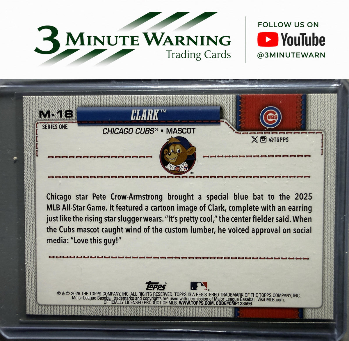 2026 Topps #M-18 Clark Mascots