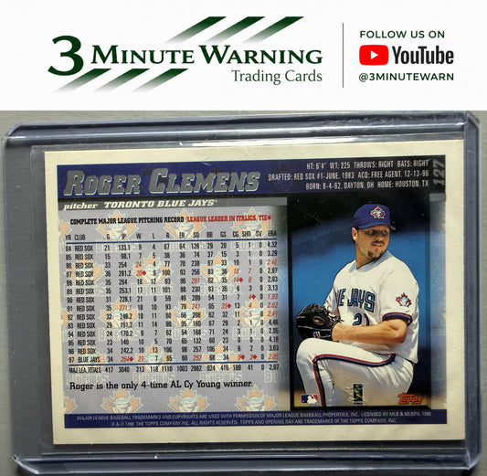 1998 Topps Opening Day #127 Roger Clemens