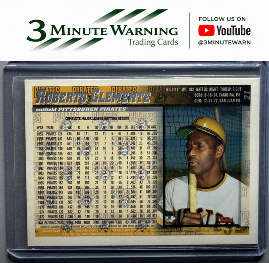 1998 Topps Opening Day #21 Roberto Clemente