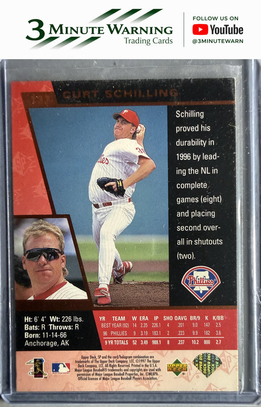 1997 SP #137 Curt Schilling