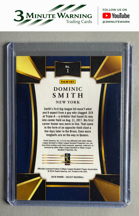 2018 Panini Chronicles #1 Dominic Smith Select