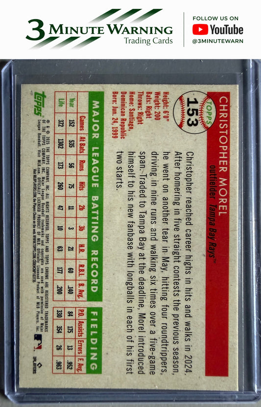 2025 Topps Chrome Platinum #153 Christopher Morel