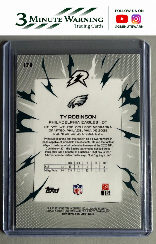 2025 Topps Resurgence #178 Ty Robinson