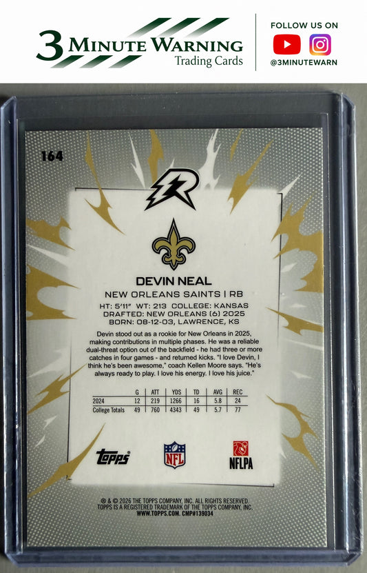 2025 Topps Resurgence #164 Devin Neal