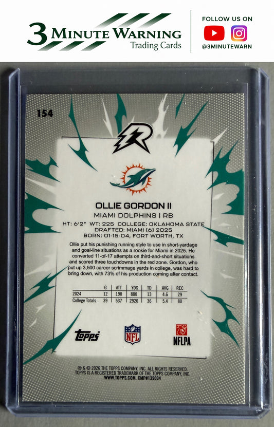 2025 Topps Resurgence #154 Ollie Gordon II