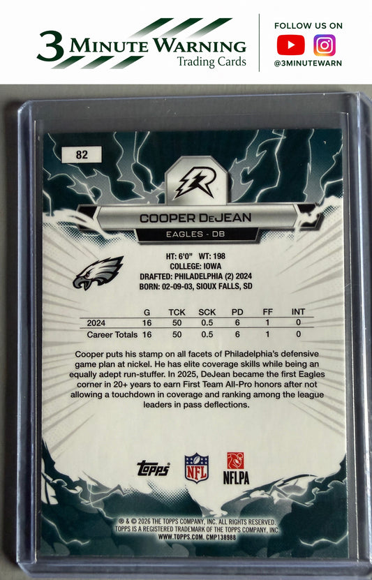 2025 Topps Resurgence #82 Cooper DeJean