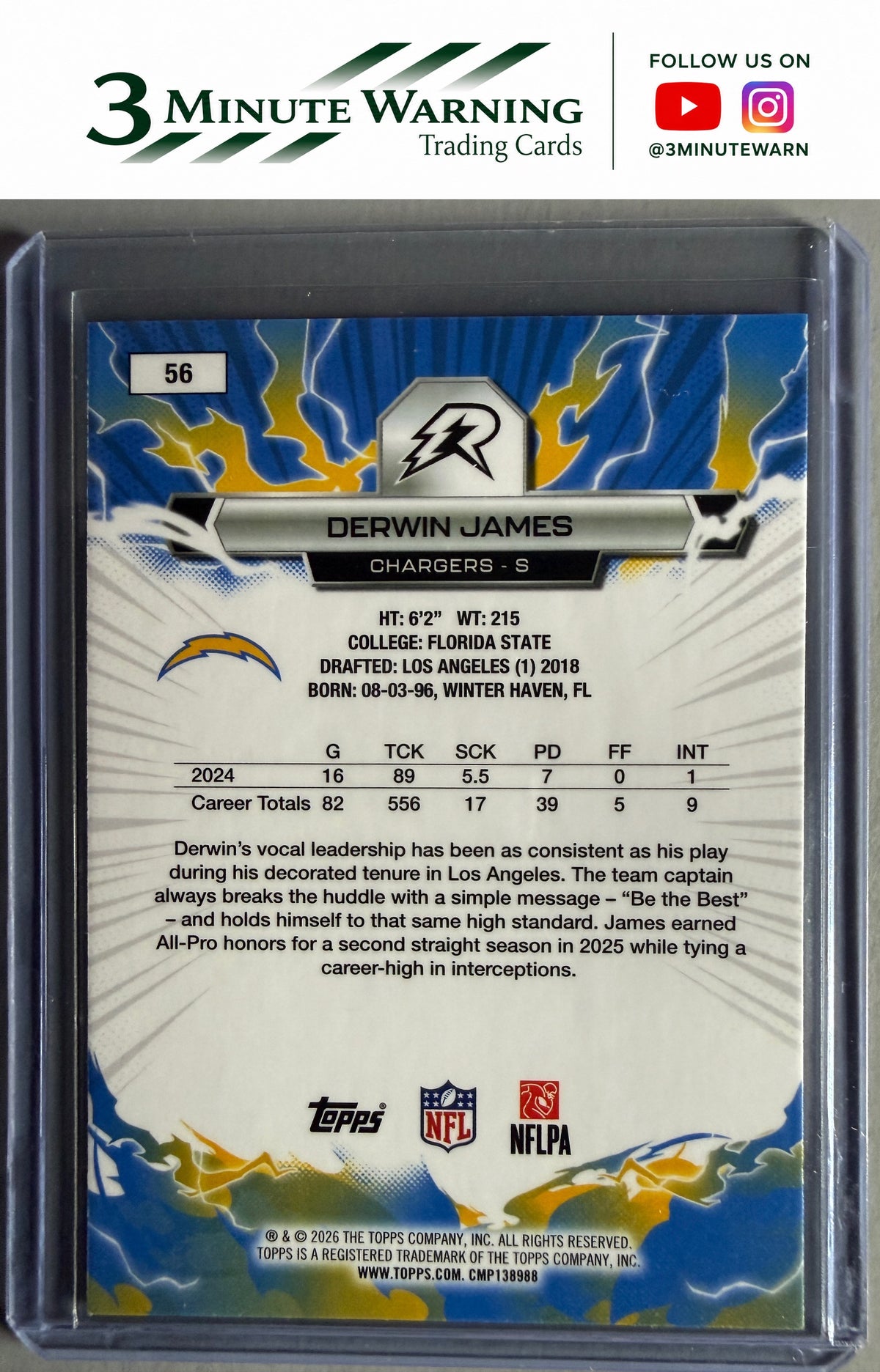 2025 Topps Resurgence #56 Derwin James
