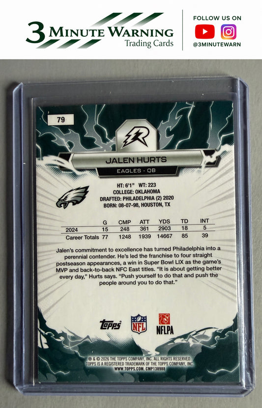 2025 Topps Resurgence #79 Jalen Hurts