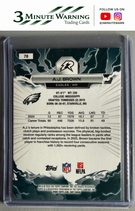 2025 Topps Resurgence #78 A.J. Brown