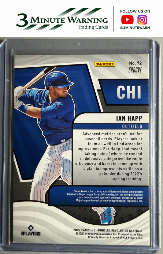 2022 Panini Chronicles #72 Ian Happ Revolution Groove