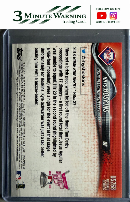 2018 Topps Update #US268 Rhys Hoskins