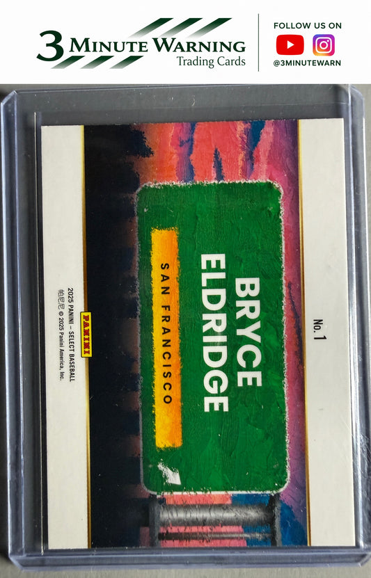 2025 Panini Select #1 Bryce Eldridge Select Destinations