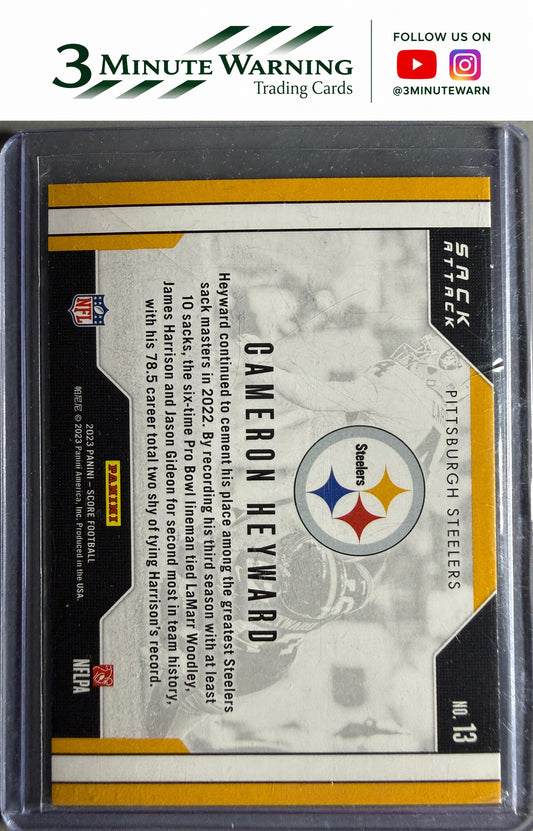 2023 Score #13 Cameron Heyward Sack Attack