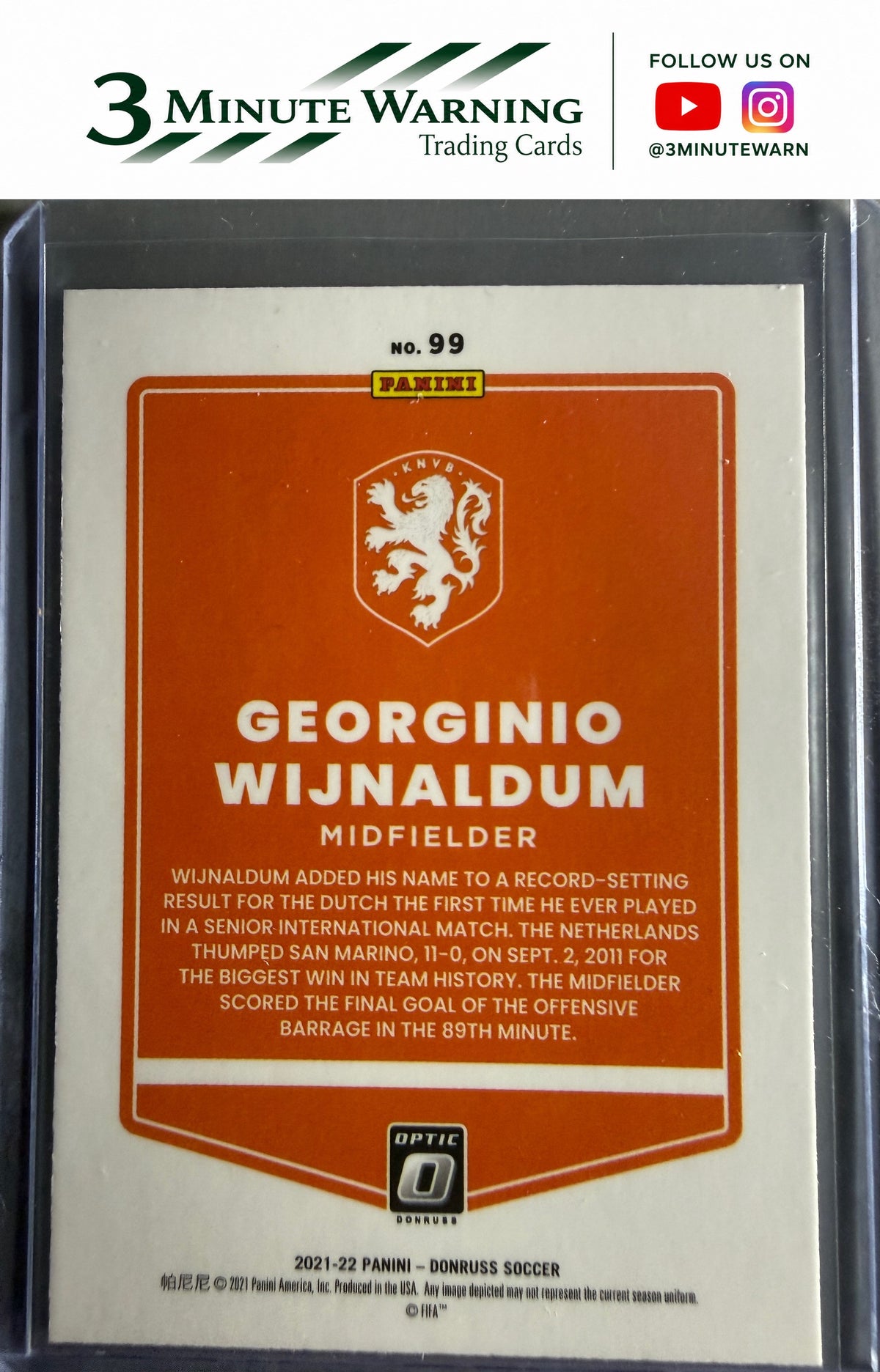 2021-22 Donruss #99 Georginio Wijnaldum Optic
