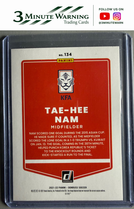 2021-22 Donruss #134 Tae-hee Nam