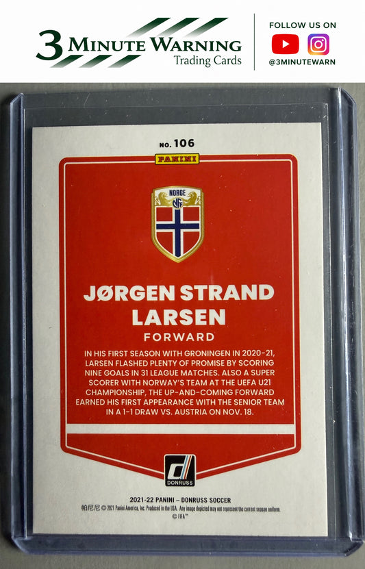 2021-22 Donruss #106 Jørgen Strand Larsen