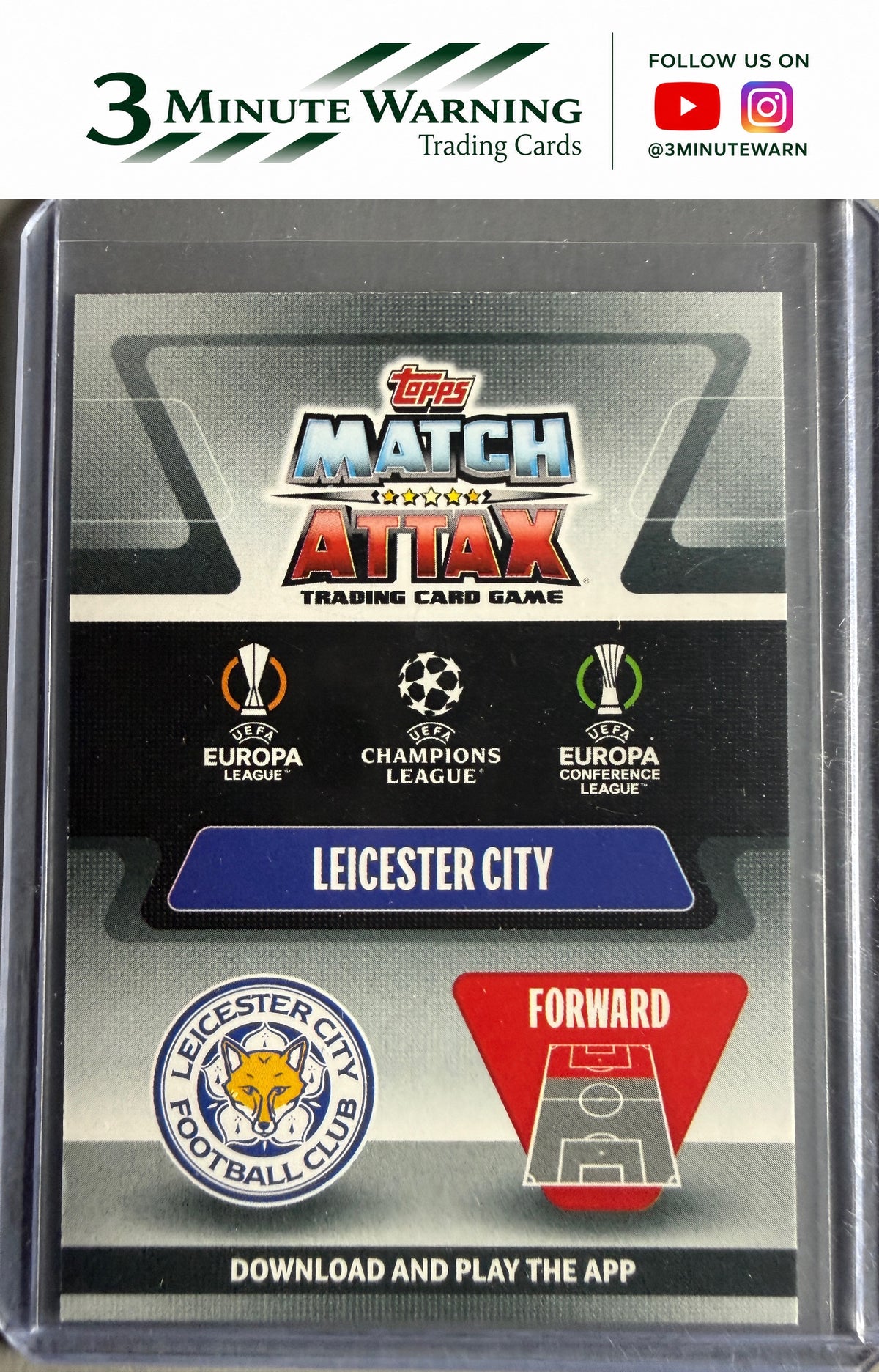 2021-22 Topps Match Attax - Out of This World #OUT5 Jamie Vardy