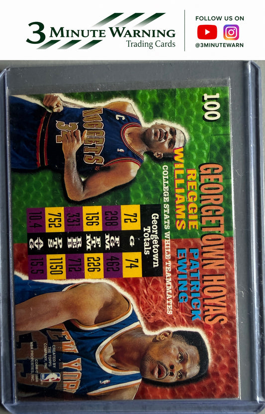 1994-95 Stadium Club #100 Patrick Ewing / Reggie Williams