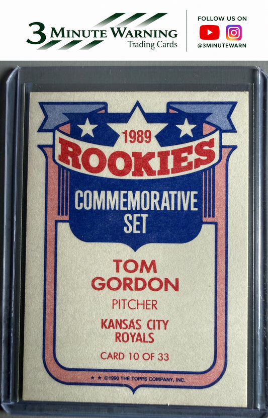 1990 Topps #10 Tom Gordon