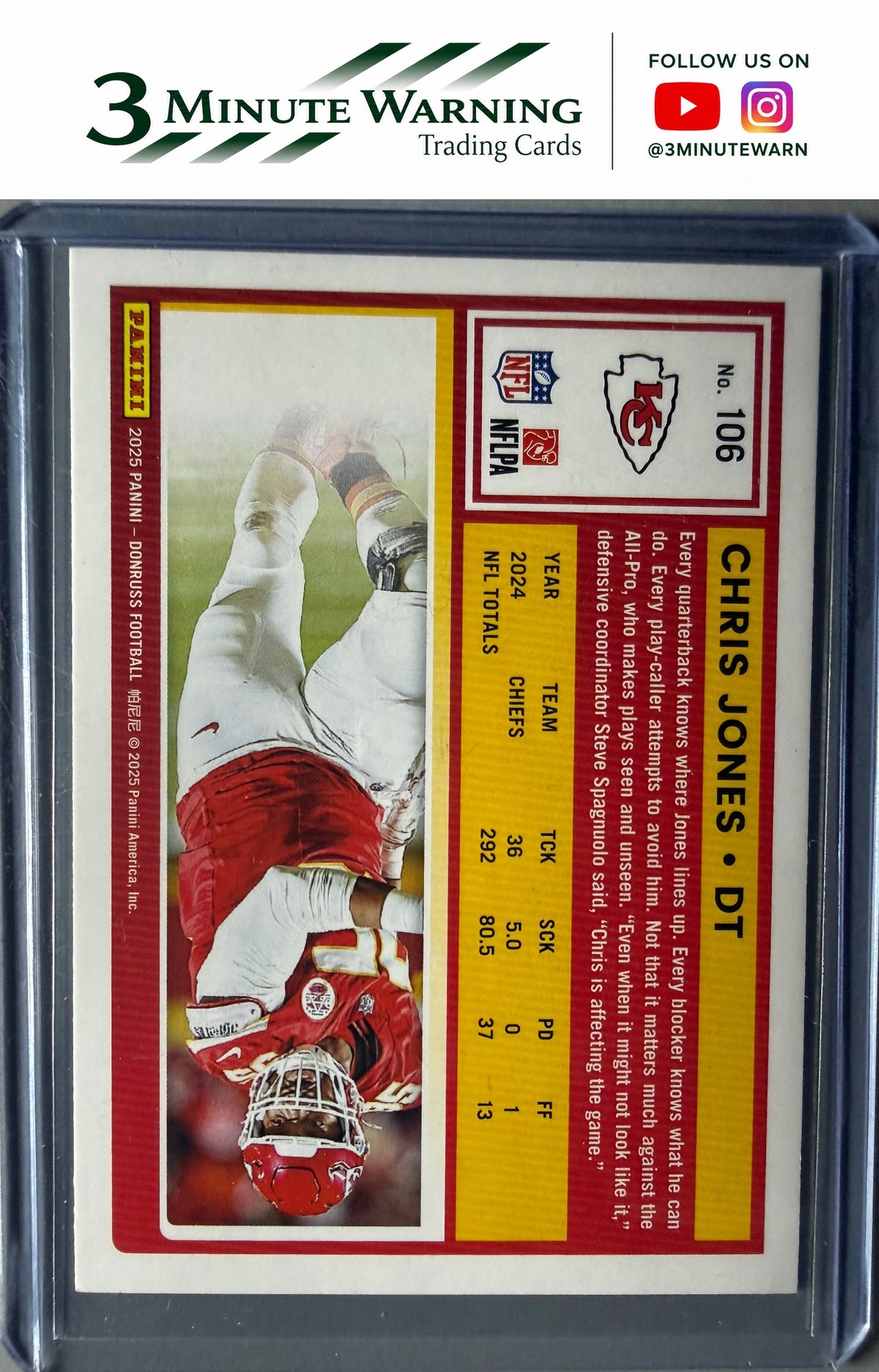 2025 Donruss #106 Chris Jones