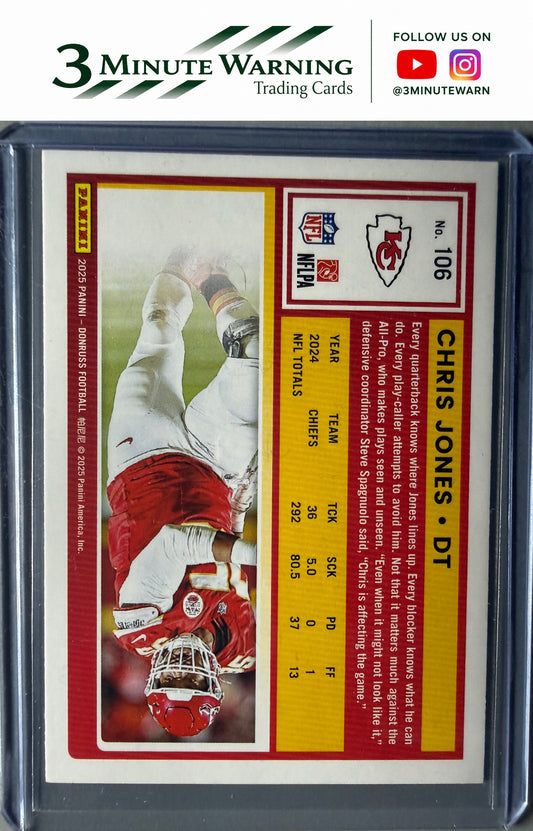 2025 Donruss #106 Chris Jones