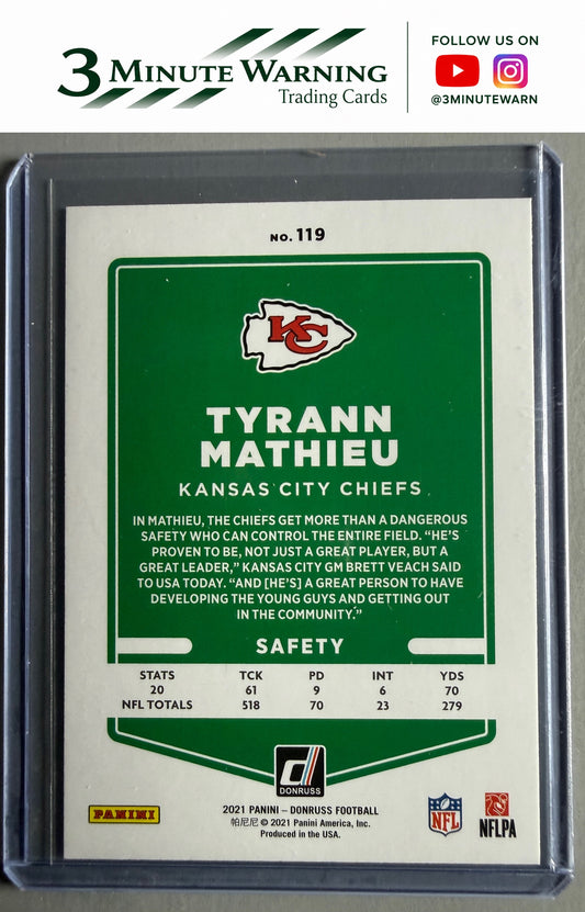2021 Donruss #119 Tyrann Mathieu