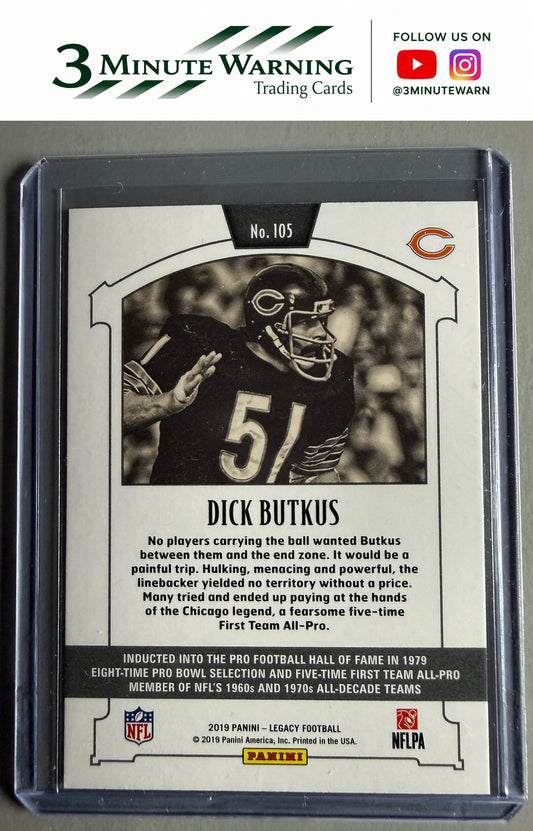 2019 Panini Legacy #105 Dick Butkus