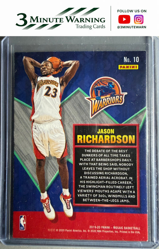 2019-20 Panini Mosaic #10 Jason Richardson Jam Masters