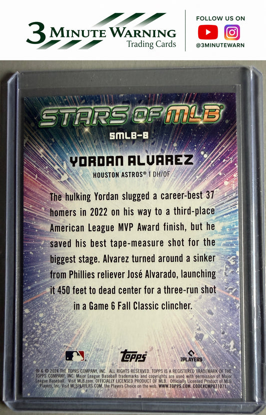 2024 Topps #SMLB-8 Yordan Alvarez Stars of MLB