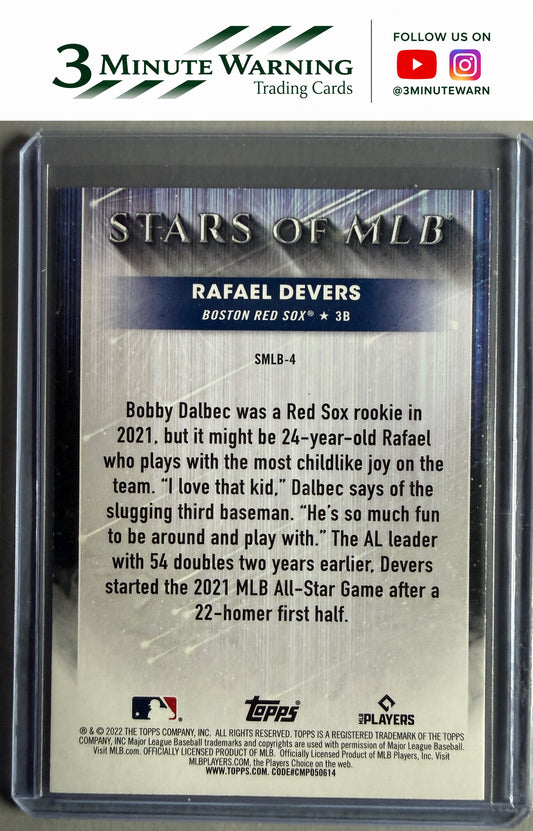 2022 Topps #SMLB-4 Rafael Devers Stars of MLB