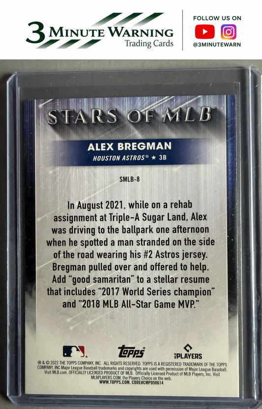 2022 Topps #SMLB-8 Alex Bregman Stars of MLB