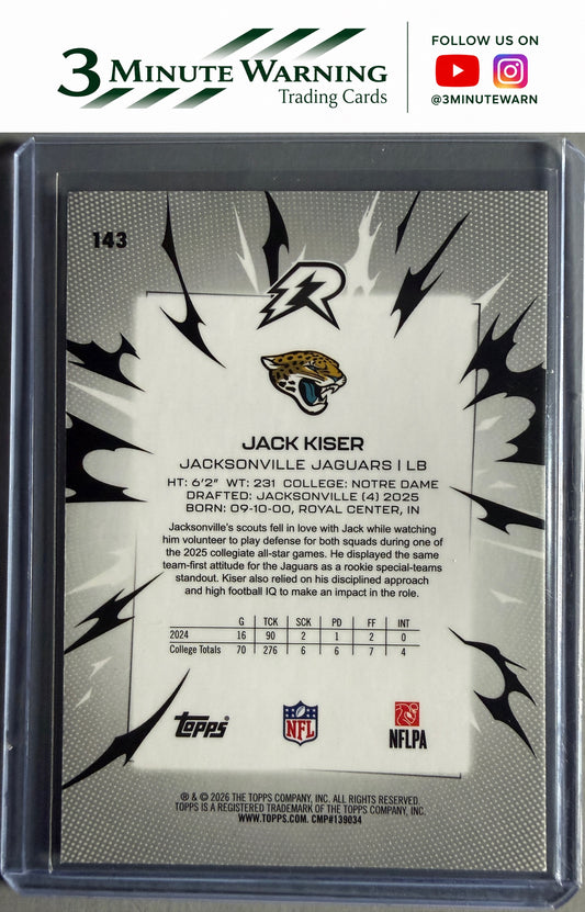 2025 Topps Resurgence #143 Jack Kiser
