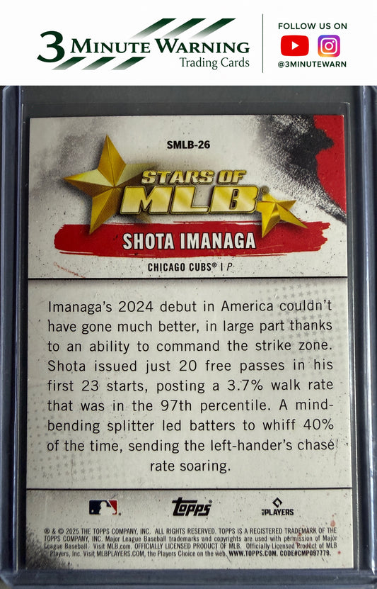2025 Topps #SMLB-26 Shota Imanaga Stars of MLB