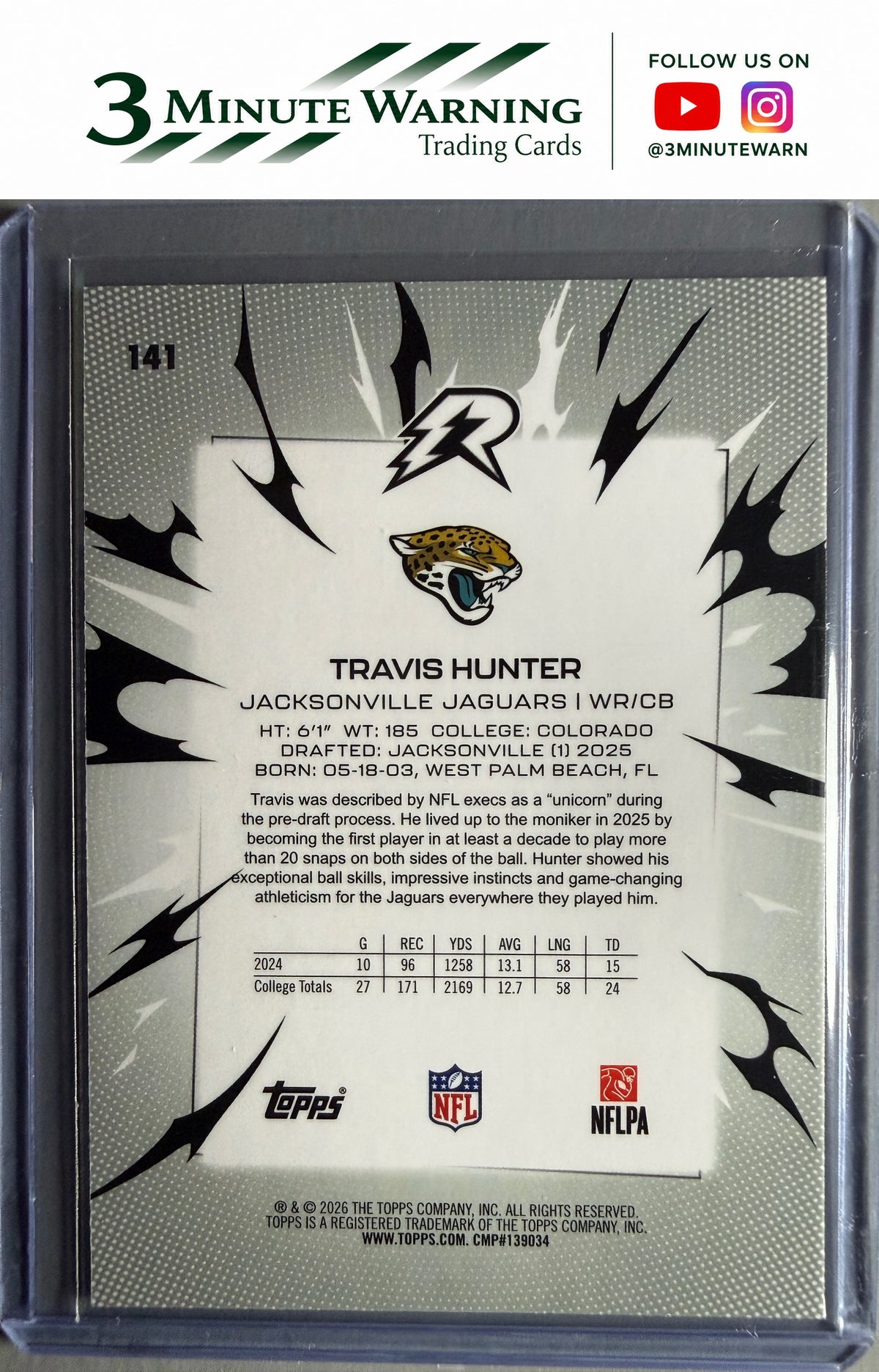 2025 Topps Resurgence #141 Travis Hunter