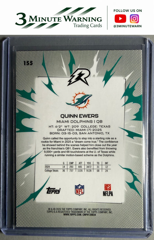 2025 Topps Resurgence #155 Quinn Ewers