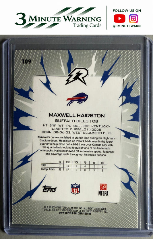 2025 Topps Resurgence #109 Maxwell Hairston
