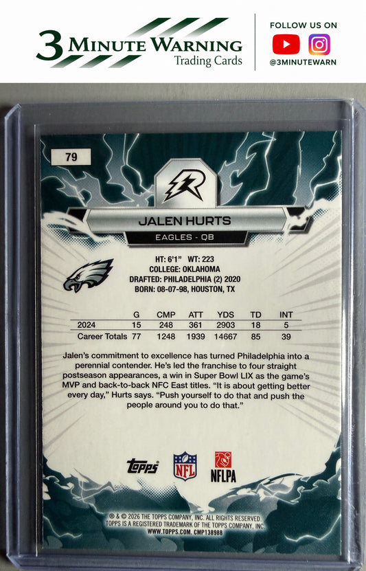 2025 Topps Resurgence #79 Jalen Hurts