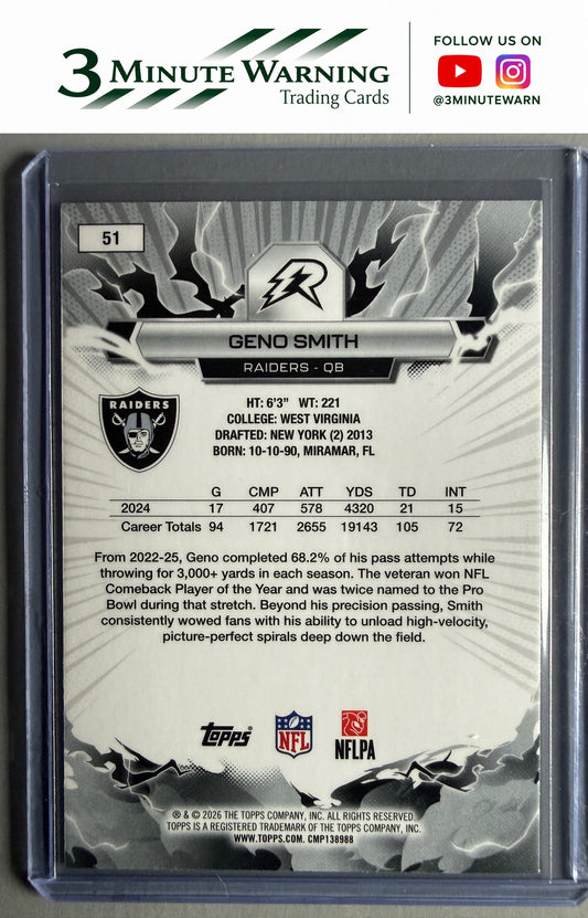 2025 Topps Resurgence #51 Geno Smith