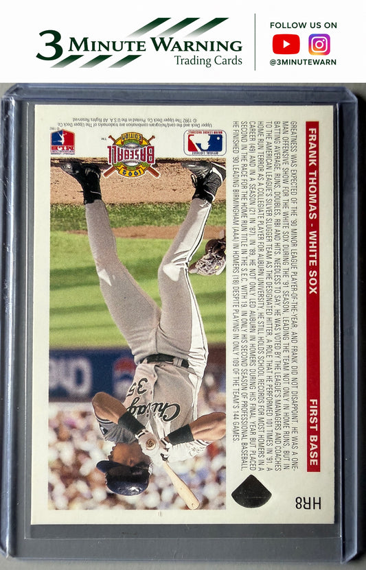 1992 Upper Deck #HR8 Frank Thomas Homerun Heroes
