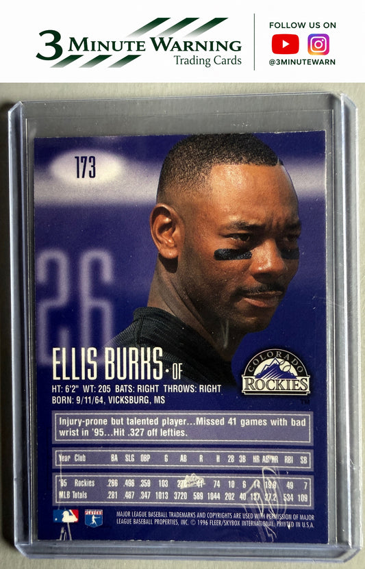 1996 E-Motion XL #173 Ellis Burks